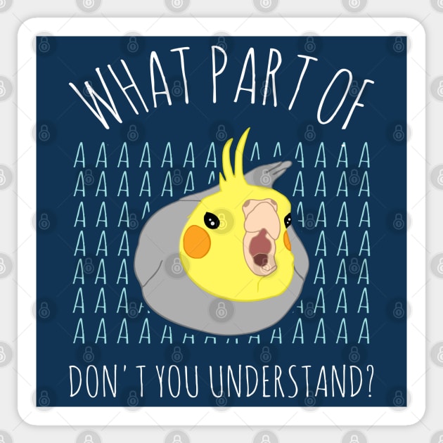 What part of AAAAA don't you understand? Sticker by FandomizedRose